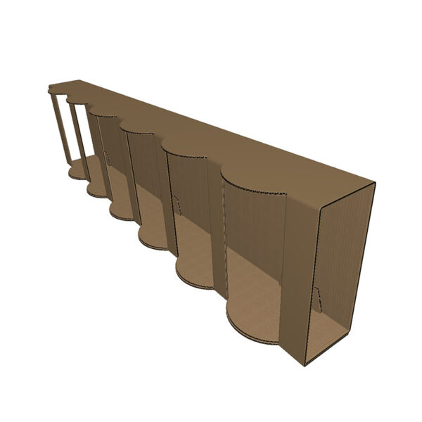 کارتن حمل لیوان 6 عددی 0752