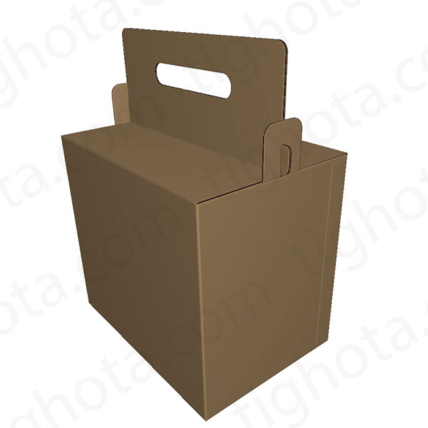 کارتن حمل ، قفل لاک باتم ، قفل در متصل به دستگیره حمل ، مناسب بسته بندی هدیه EVC11230