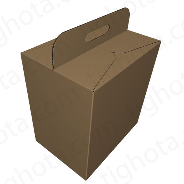 کارتن حمل ، قفل لاک باتم ، قفل در متصل به دستگیره حمل ، مناسب بسته بندی هدیه EVC11241