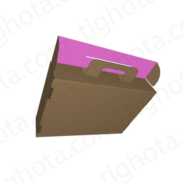 کارتن حمل دستگیره دار ، مدل کیف دستی، قفل جعبه با دستگیره و کیبوردی  EVC41321