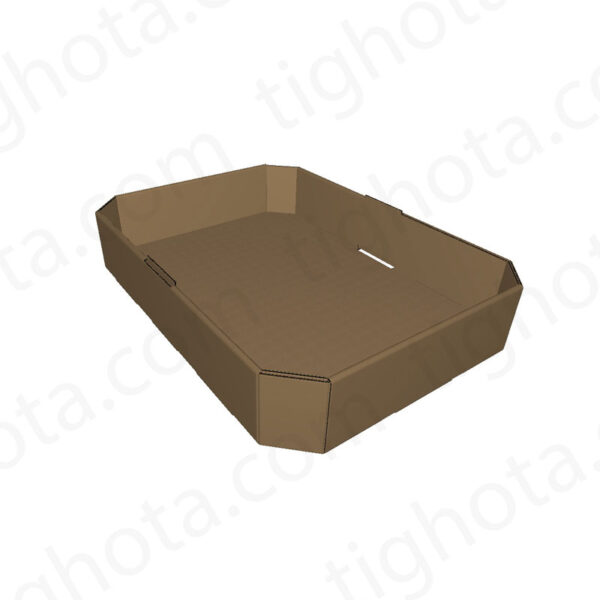 کفی حمل محصول ، کرنر ها دارای زاویه و زائده درگیرشونده با کارتن بالاسری 8 ضلعی ، دیواره دوبل  EVC48021