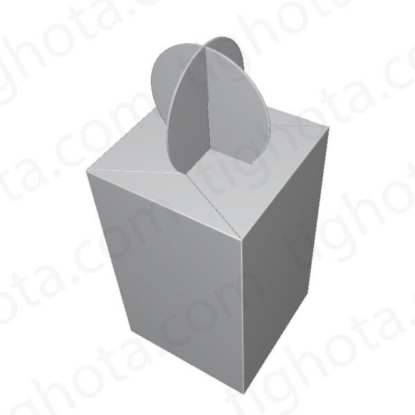 جعبه ی مقوایی در مدل دار ، قفل لاک باتم، مناسب هدیه و محصولات پروموشن EVF11440