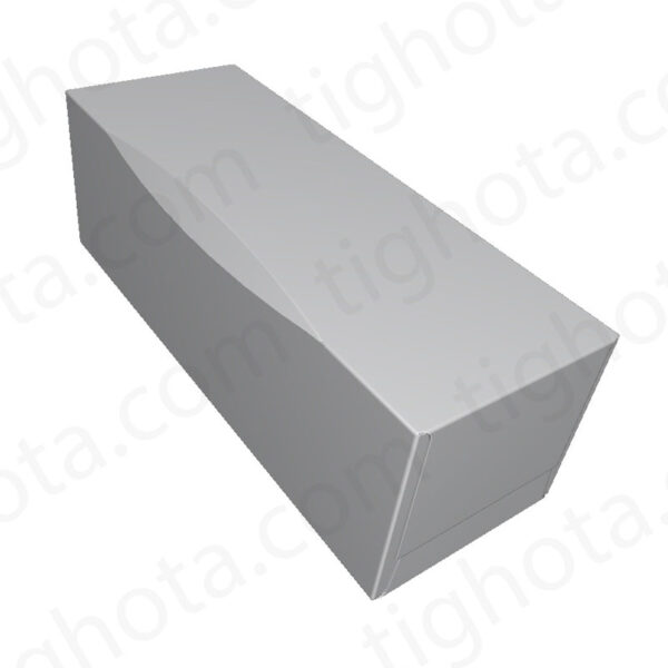 جعبه ی مقوایی خاص، دارای افکت فرورفتگی منحنی بالشتکی EVF11905