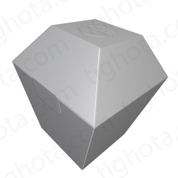 جعبه ی مقوایی خاص، جعبه لوکس، مناسب شکلات، قفل کف جعبه لاک باتم  EVF12015