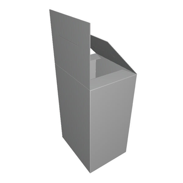 جعبه ی مقوایی خود قفل پرفراژ دار ته چسب X22