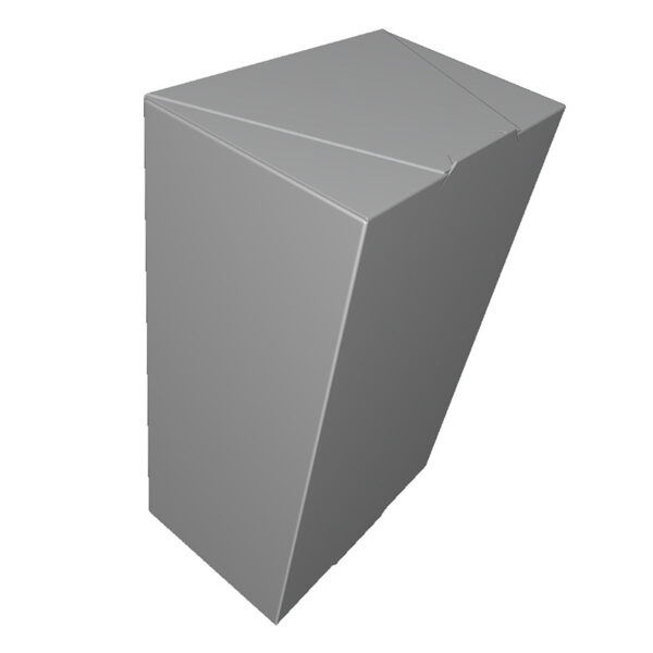 جعبه ی مقوایی درب قفل شونده بغل چسب X31